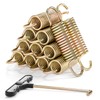 LUDACOO 8.5" Trampoline Springs, Heavy Duty Stainless Steel Trampoline Accessories