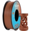 TEQStone Wood PLA Filament 1.75mm Brown 1KG, 15% Real Wood