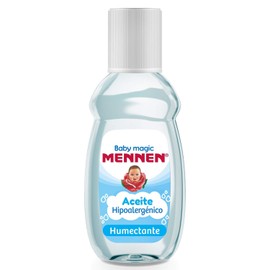 Mennen Aceite de Bebé Baby Magic 100 ml. Hipoalergénico. Humectante, Hidrata y Suaviza la Piel de tu Bebé