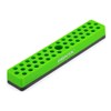 EMENTOL 1/4" Magnetic Bits Holder - Green, 43PCS Hole, Bit Organizer with Strong Magnetic, Magnetic Bits Organizer