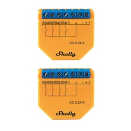 Shelly Plus i4 DC Smart Relay WLAN Scene Activator BT Pack of 2
