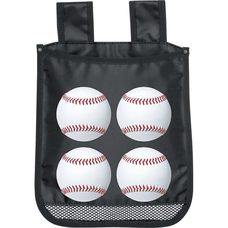 UNIX BX8862 Baseball Ball Case with 4 Balls Bag Flap