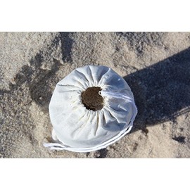 Cotton Single Drawstring Muslin Bags 6"x10" (White Color)-25 Count Pack