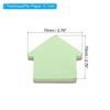 PATIKIL 2.7 x 2.7 Inch House Shape Sticky Notes, 6