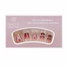 Short Nail Tips, Set of 24 Pieces, Fake Nails, Gradient,