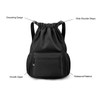 LOKAPEGY Drawstring Drawstring Backpack for Women, Waterproof Drawstring Gym Bag