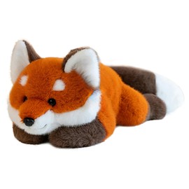 chilsoby Fox Weighted Stuffed Animal Plush, Cute Weighted Plush Animal Super Soft Hugging Pillow Plushie Toy for Kids & Adults Birthday Gifts (Fox, 25.6 inch)