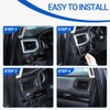 Side Air Vent Frame Compatible with Nissan Titan 2016-2023, ABS