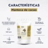 HEBBE COSMETICS MVL12 1VTL1 Manteca De Cacao Pura Grado Alimenticio