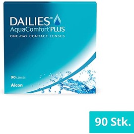 Dailies AquaComfort Plus Tageslinsen weich | 90 Stück | BC 8.7 mm | DIA 14.0 mm | -00.75 Dioptrien