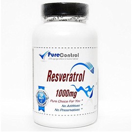 Resveratrol 1000mg // 180 Capsules // Pure // by PureControl Supplements