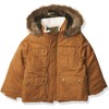 Carter's boys Heavyweight Advernture Parka Coat (5-6, Camel Parka)