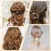 Flat Hair Claw Clips,Hair Clips Women,8 Pcs Flat Claw Clip