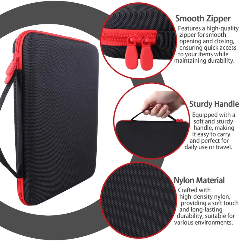 co2CREA Storage Carry Hard Case for 8BitDo All-Button Arcade AController