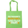 Hippowarehouse My favorite player calls me mum basketball Tote Shopping