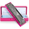Blues Harmonica, Diatonic 10 Holes C Key Happy Harmonica Mouth