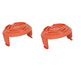 2 PCS Worx Trimmer Spool Cover WA0004/WA0010 Replacement - Durable Plastic Spool Cap Compatible with WG150E/WG154E/WG155E/WG160E/WG163E/WG169E Grass Trimmers