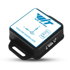 WitMotion WT901C RS232 Edition MPU9250 High Accuracy 3-Axis Angle + Gyro + Accelerometer Sensor (+ -16g) + Magnetometer 9 Axis Accelerometer (0.2-200HZ Output) Kalman Filtering Inclination Angle Sensor for Arduino, Raspberry pi and more