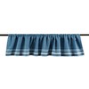 DII Window Valance Collection, 100% Cotton, Pre-Shrunk, Machine Washable, 2