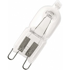 OSRAM Halogen-pin-Base / HALOPIN / G9-Socket / dimmable / 48 Watt - 60 Watt / warmwhite - 2800K / Pack of 2