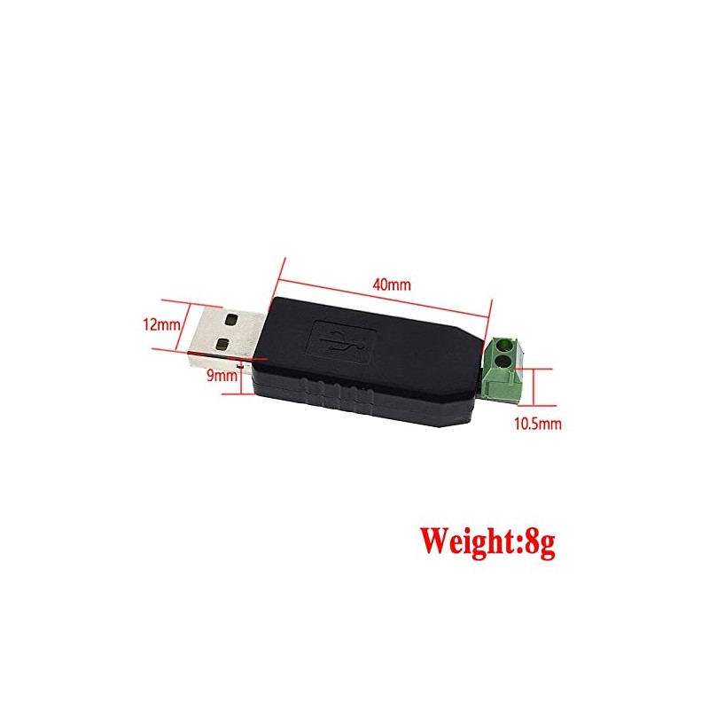Robojax USB to RS485 Transceiver RS-485 with CH340 USB chip