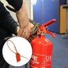 Fire Extinguishers Tamper Seals for Boat Emergency Rescues,Disposable Self-Locking Tie,