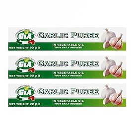 Gia Garlic Puree Tube 90g | Pack of 3