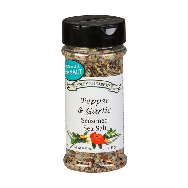 Pepper & Garlic Seasoned Sea Salt SP9069