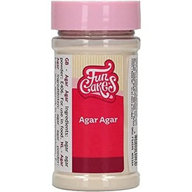 FunCakes Agar Agar: Vegan Gelatin Substitute, Vegetable-Based Binding Agent. 50g