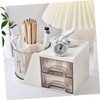 jojofuny Rotating Multi Functional Drawer Organizer Capacity Storage Box for