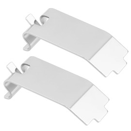 Create idea 2 Pieces Fuel Catch Spring Clips 7H0809948 Compatible with T5 T5.1 T6 Transporter 03-19 Replacement Metal Retaining Clips Car Parts