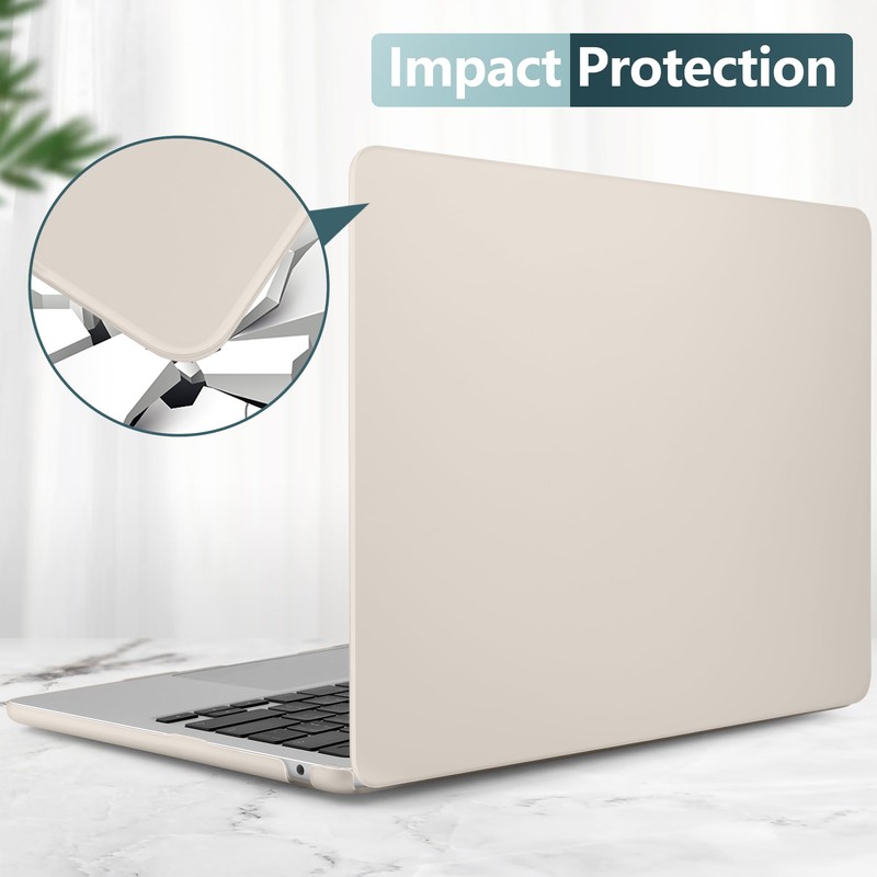 DONGKE Compatible with M4 MacBook Air 15 Inch Case 2025