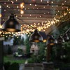 SAFAVIEH Lighting Collection Claudie Black 10-Foot LED Outdoor String Lights