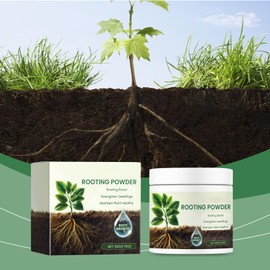 GNAUMORE Root Powder for Cuttings, Liquid Root Stimulator, Plant Root Stimulator, Root Stimulator for Plants and Flowers, Root Activator for Cuttings, Booster for Plants, 50 g