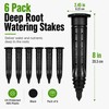 6 Pack Tree Watering Stakes Deep Root Irrigation Spike, 8