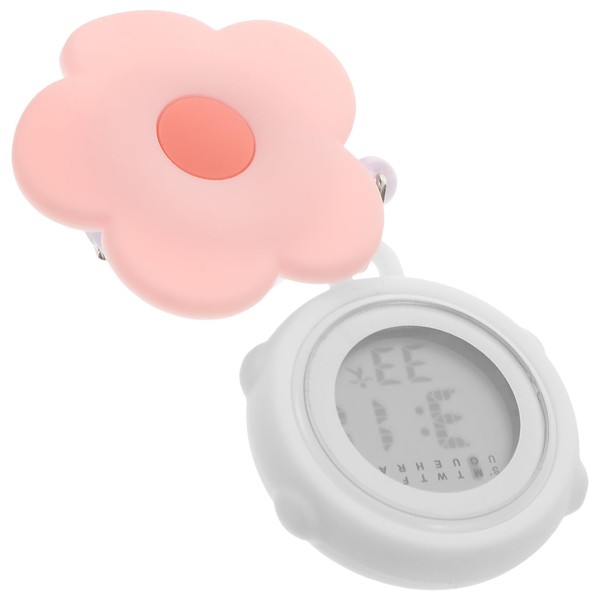 POPETPOP Digital Watch Retractable Fob Watch - Cute Cartoon Pattern
