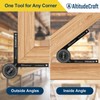 AltitudeCraft Precision Aluminum Miter Saw Protractor | 7.28-Inch Rust-Resistant Angle