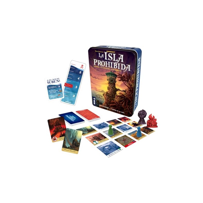 Devir Die Verbotene Insel, Brettspiel, mit Freunden, Kooperationsspiel, kooperatives Spiel,