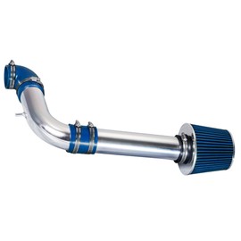 Rtunes Racing Cold Air Intake Kit + Filter Combo BLUE Compatible for 97-03 Chevy S10 / GMC Sonoma / 97-00 Isuzu Hombre 2.2L I4