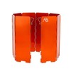 A.Blöchl Foldable Wind Shield with 8 Slats (Orange/24 x 68
