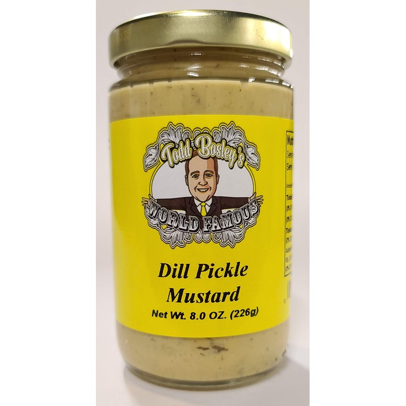 Todd Bosley's World Famous Dill Pickle Mustard (4 Pack)