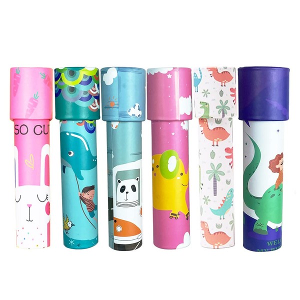 Kaleidoscope Children, 6 Pieces Kaleidoscope Children's Party Bags, Kaleidoscope Craft