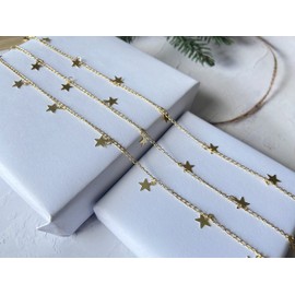 YANCHUN Choker Necklace Layered Stacked Necklace for Women Trendy Dainty Star Heart Circle Chokers Necklacs Christmas Gifts Stocking Stuffers for Women