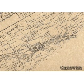 Moorestown Lenola Maple Shade NJ 1876  Maps with Homeowners Names Shown