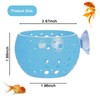 WEWAYKGJ Betta Fish Tunnel with Suction Cup - Aquarium Fish
