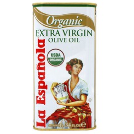 La Española Organic Extra Virgin Olive Oil, 34 Ounce