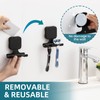 TAILI Powerful Suction Cup Razor Holder 2 Pack, Stylish 304