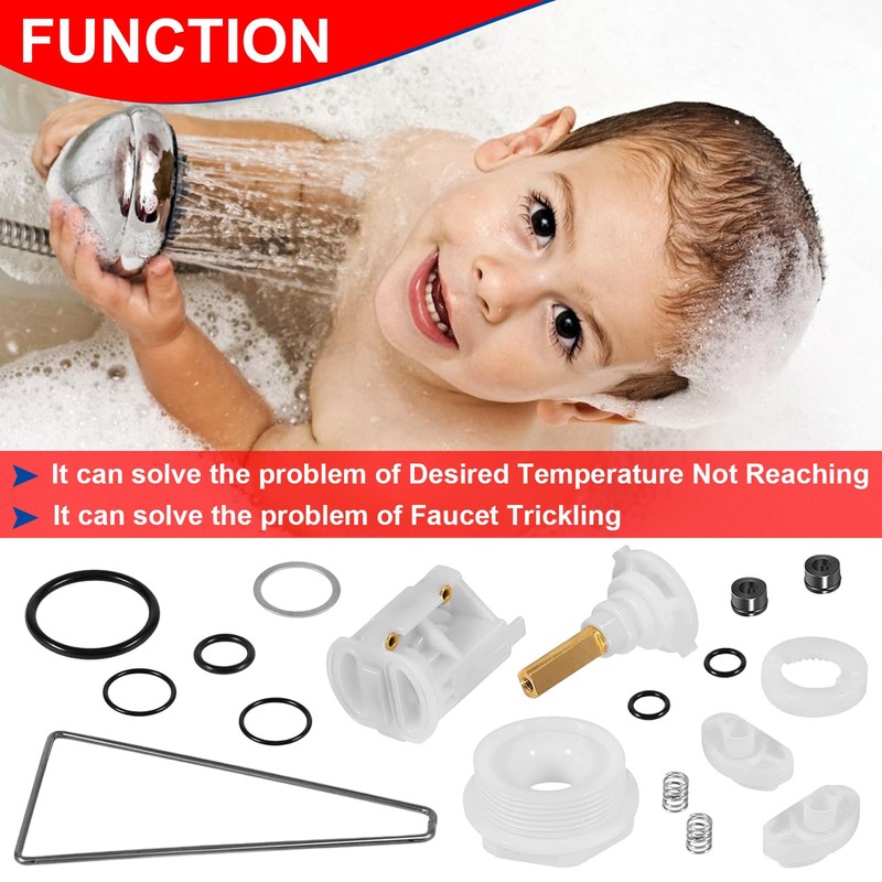 Shower Valve Cartridge Kit Fit for Powers 800 and 900