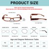 Rechargeable Magnifying Glasses Reading Glasses with Lights Anti Blue Light