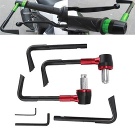 Motorcycle Handle Guard Brake Lever, CNC Motorcycle Handle Guard Brake Lever Protect Motorcycle Protection Handlebar for Brake Lever Protection R1 Paraleve Moto 16 mm Paraleve Moto Yzfr125 Brake (Red)